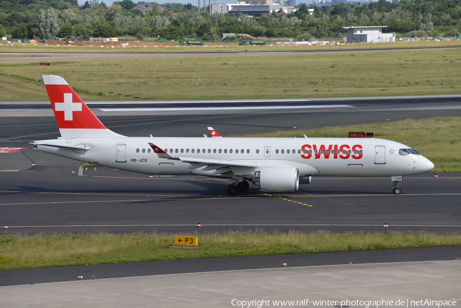 Swiss International Airlines Airbus A220-300 (HB-JCE) | Photo 347631