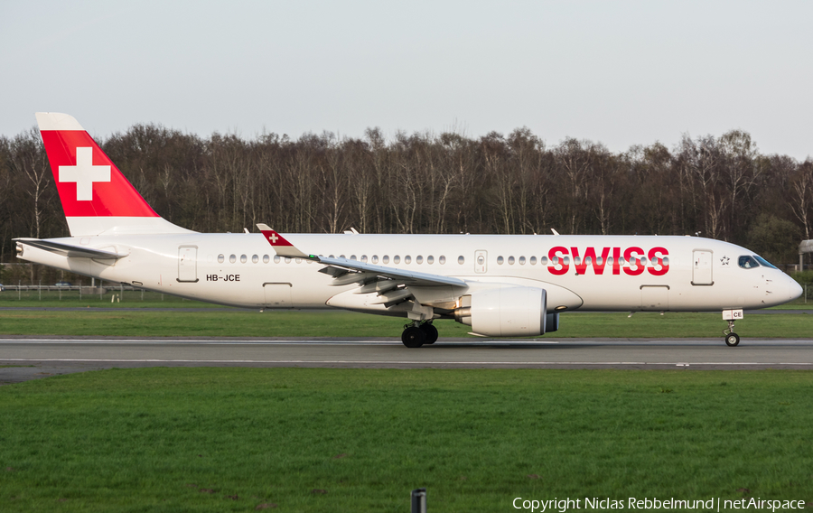 Swiss International Airlines Airbus A220-300 (HB-JCE) | Photo 238482