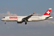 Swiss International Airlines Airbus A220-300 (HB-JCE) at  Hamburg - Fuhlsbuettel (Helmut Schmidt), Germany