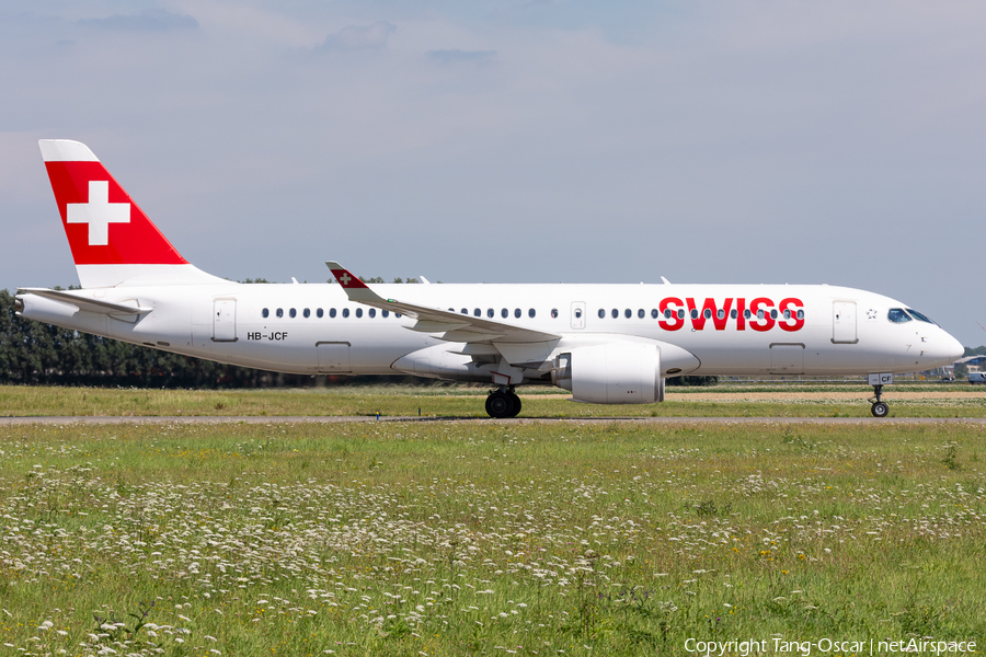 Swiss International Airlines Airbus A220-300 (HB-JCF) | Photo 451665