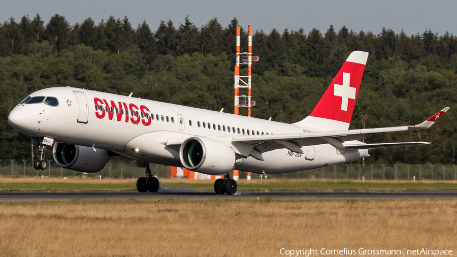 Swiss International Airlines Airbus A220-300 (HB-JCF) | Photo 394624