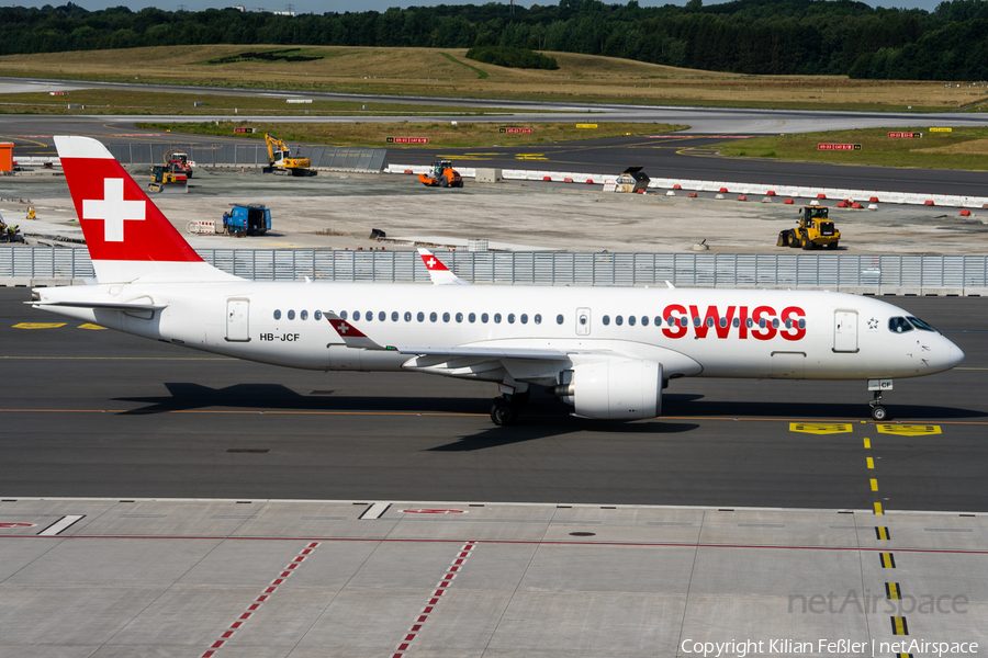 Swiss International Airlines Airbus A220-300 (HB-JCF) | Photo 414313