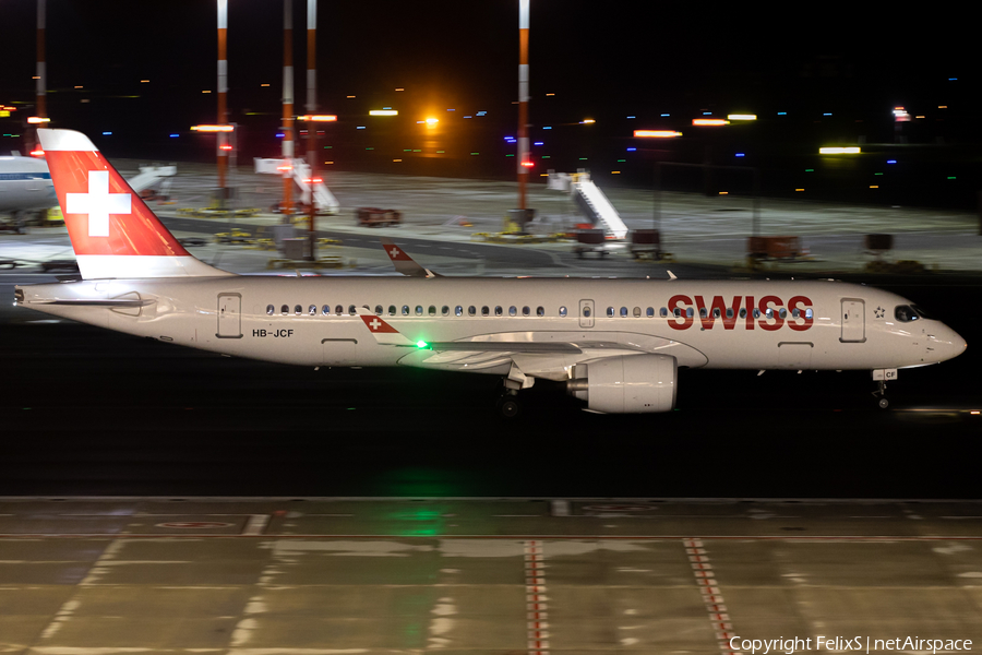 Swiss International Airlines Airbus A220-300 (HB-JCF) | Photo 535679