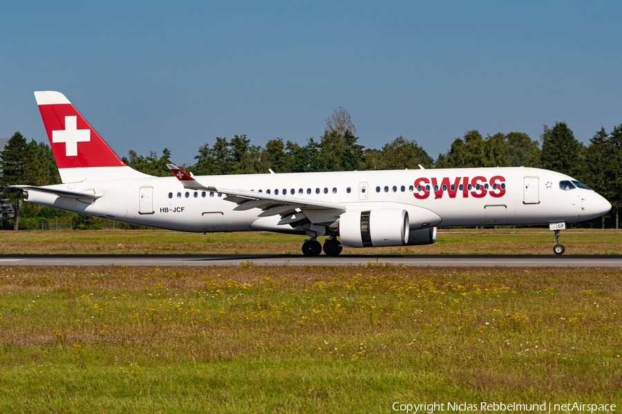 Swiss International Airlines Airbus A220-300 (HB-JCF) | Photo 638291