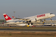 Swiss International Airlines Airbus A220-300 (HB-JCF) at  Palma De Mallorca - Son San Juan, Spain