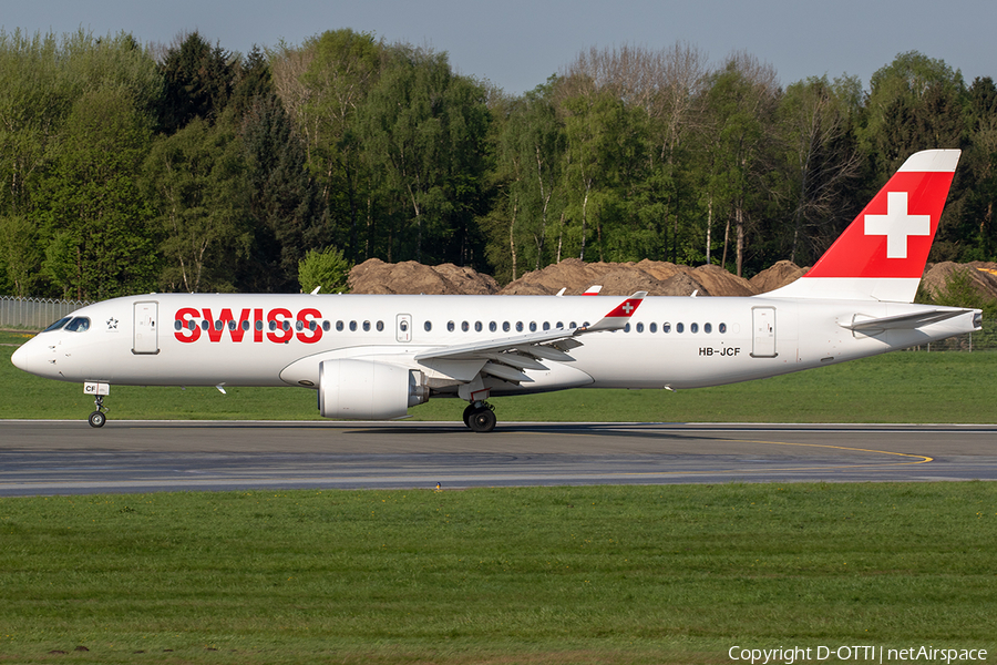 Swiss International Airlines Airbus A220-300 (HB-JCF) | Photo 241561