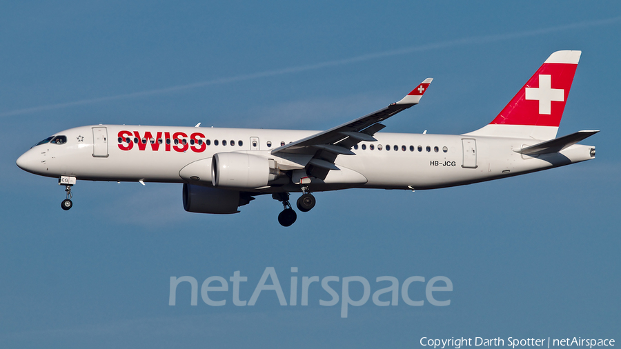 Swiss International Airlines Airbus A220-300 (HB-JCG) | Photo 358433