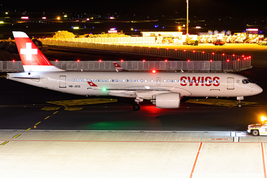 Swiss International Airlines Airbus A220-300 (HB-JCG) | Photo 375733