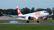 Swiss International Airlines Airbus A220-300 (HB-JCG) at  Hamburg - Fuhlsbuettel (Helmut Schmidt), Germany