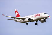 Swiss International Airlines Airbus A220-300 (HB-JCG) at  Hamburg - Fuhlsbuettel (Helmut Schmidt), Germany