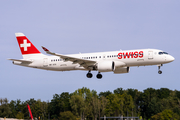 Swiss International Airlines Airbus A220-300 (HB-JCG) at  Hamburg - Fuhlsbuettel (Helmut Schmidt), Germany