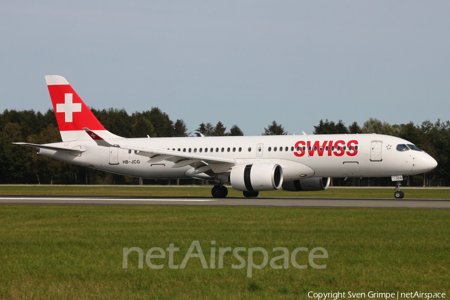 Swiss International Airlines Airbus A220-300 (HB-JCG) | Photo 423344