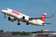 Swiss International Airlines Airbus A220-300 (HB-JCG) at  Hamburg - Fuhlsbuettel (Helmut Schmidt), Germany