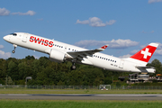 Swiss International Airlines Airbus A220-300 (HB-JCG) at  Hamburg - Fuhlsbuettel (Helmut Schmidt), Germany