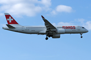 Swiss International Airlines Airbus A220-300 (HB-JCG) at  London - Heathrow, United Kingdom