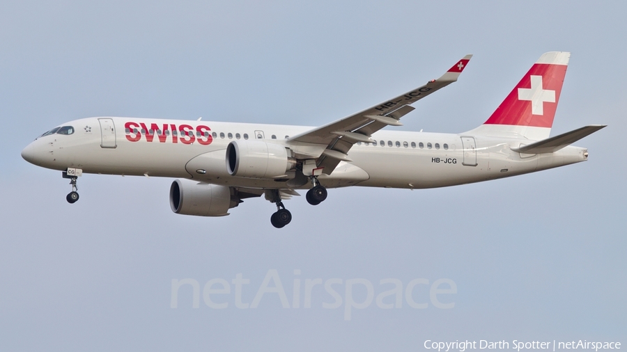 Swiss International Airlines Airbus A220-300 (HB-JCG) | Photo 282343