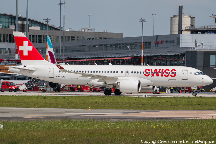 Swiss International Airlines Airbus A220-300 (HB-JCG) | Photo 243384
