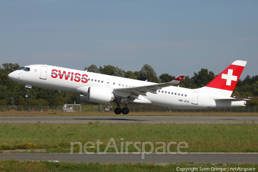 Swiss International Airlines Airbus A220-300 (HB-JCG) | Photo 260380