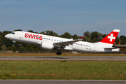 Swiss International Airlines Airbus A220-300 (HB-JCG) at  Hamburg - Fuhlsbuettel (Helmut Schmidt), Germany