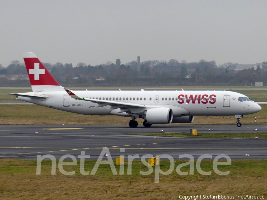 Swiss International Airlines Airbus A220-300 (HB-JCH) | Photo 484094