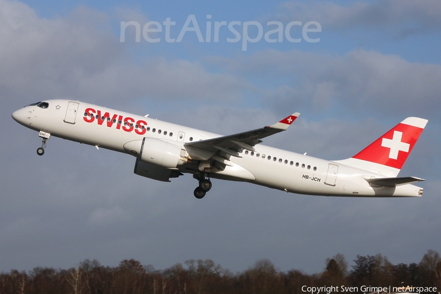 Swiss International Airlines Airbus A220-300 (HB-JCH) | Photo 494318
