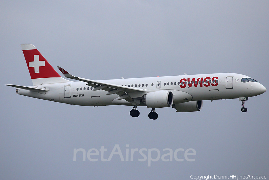 Swiss International Airlines Airbus A220-300 (HB-JCH) | Photo 395750