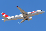 Swiss International Airlines Airbus A220-300 (HB-JCH) at  London - Heathrow, United Kingdom