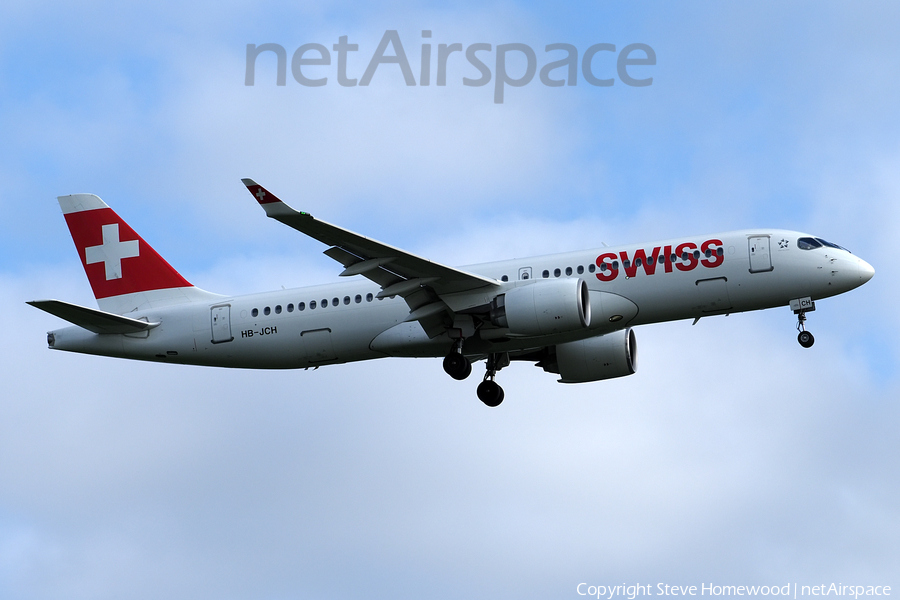 Swiss International Airlines Airbus A220-300 (HB-JCH) | Photo 576112
