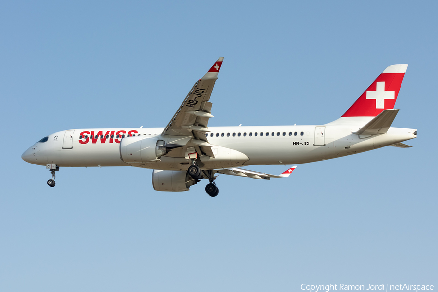 Swiss International Airlines Airbus A220-300 (HB-JCI) | Photo 468079