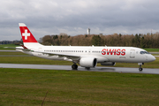 Swiss International Airlines Airbus A220-300 (HB-JCI) at  Hamburg - Fuhlsbuettel (Helmut Schmidt), Germany