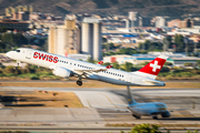 Swiss International Airlines Airbus A220-300 (HB-JCI) at  Malaga, Spain