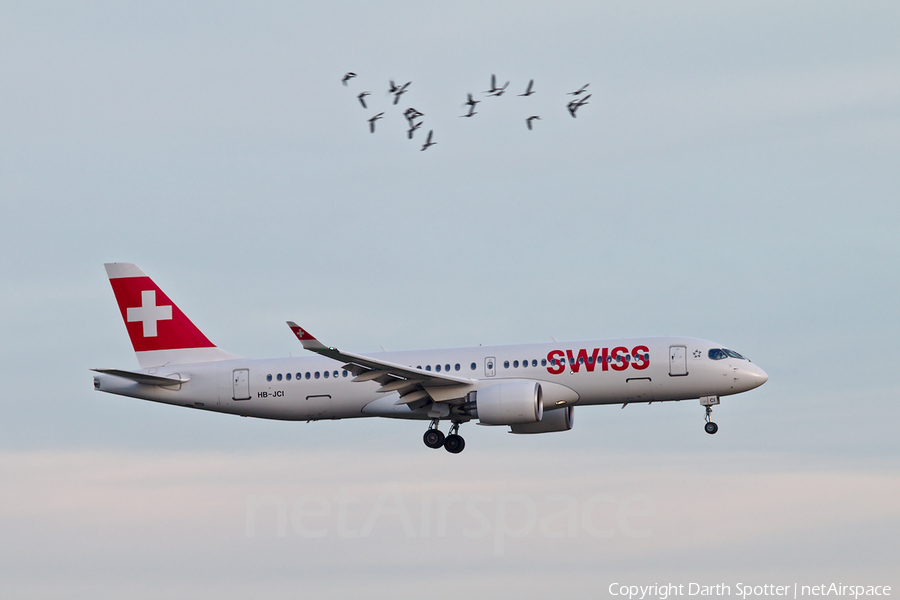 Swiss International Airlines Airbus A220-300 (HB-JCI) | Photo 354375
