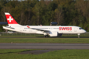 Swiss International Airlines Airbus A220-300 (HB-JCI) at  Hamburg - Fuhlsbuettel (Helmut Schmidt), Germany