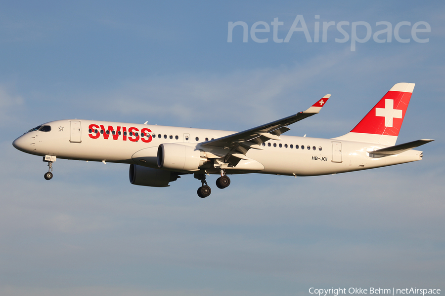 Swiss International Airlines Airbus A220-300 (HB-JCI) | Photo 241926