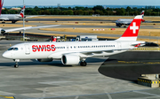 Swiss International Airlines Airbus A220-300 (HB-JCI) at  London - Heathrow, United Kingdom