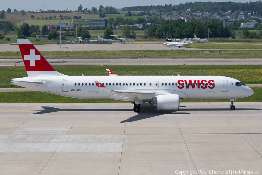 Swiss International Airlines Airbus A220-300 (HB-JCI) | Photo 244221