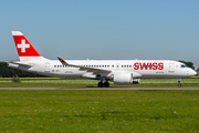 Swiss International Airlines Airbus A220-300 (HB-JCJ) at  Amsterdam - Schiphol, Netherlands