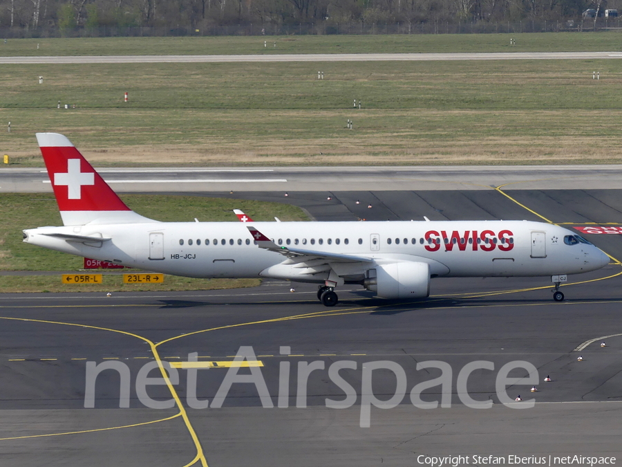 Swiss International Airlines Airbus A220-300 (HB-JCJ) | Photo 500299