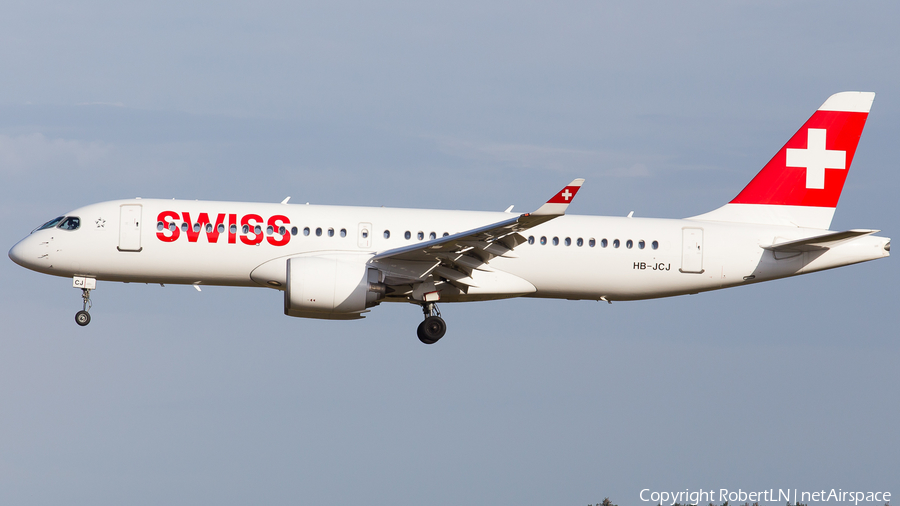 Swiss International Airlines Airbus A220-300 (HB-JCJ) | Photo 591549