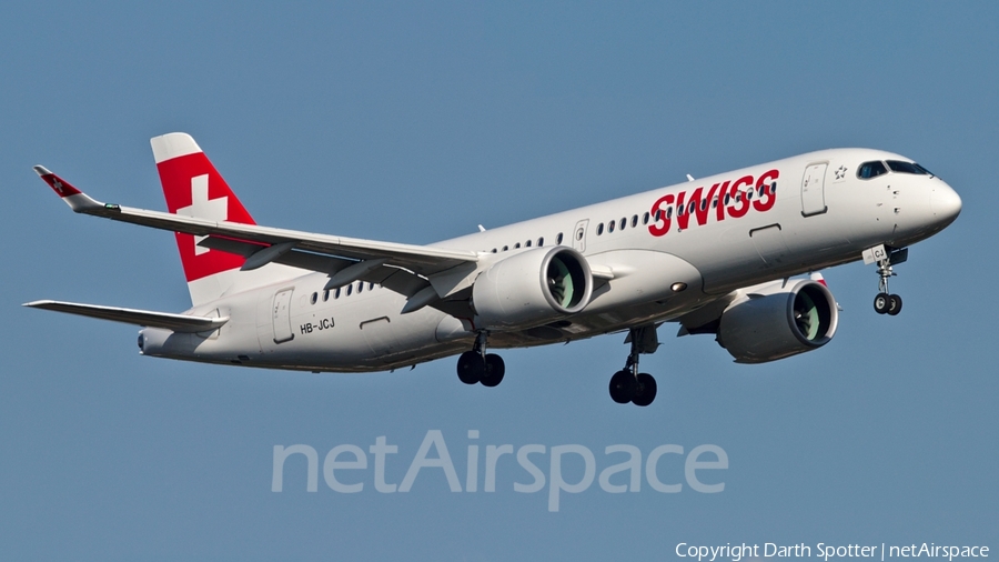 Swiss International Airlines Airbus A220-300 (HB-JCJ) | Photo 282344