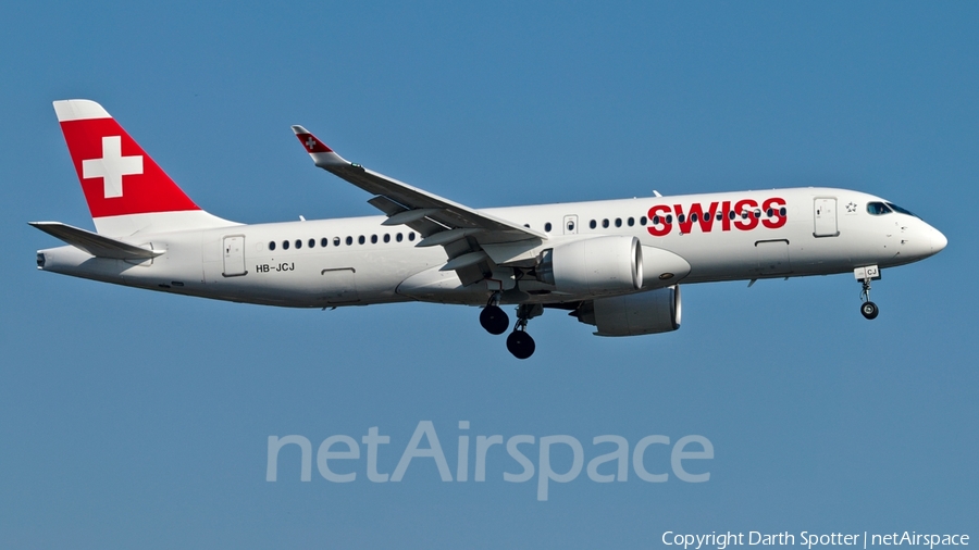 Swiss International Airlines Airbus A220-300 (HB-JCJ) | Photo 282345