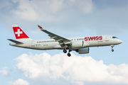 Swiss International Airlines Airbus A220-300 (HB-JCJ) at  Hamburg - Fuhlsbuettel (Helmut Schmidt), Germany