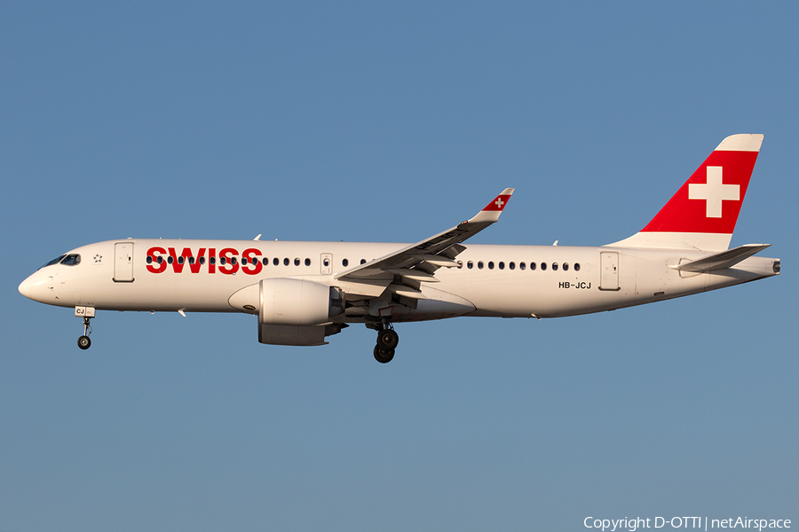 Swiss International Airlines Airbus A220-300 (HB-JCJ) | Photo 322209