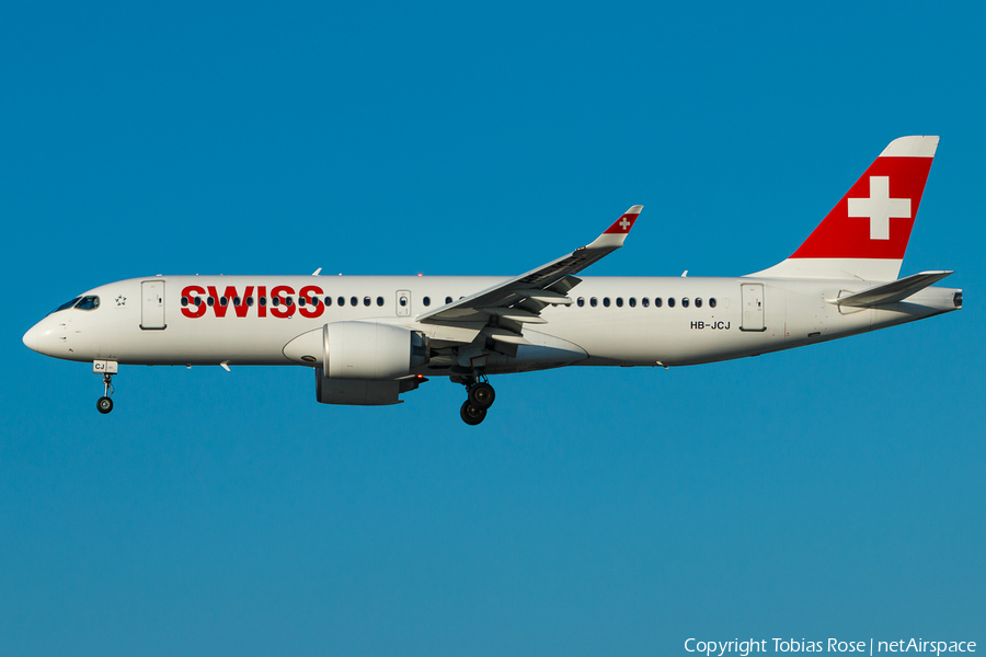 Swiss International Airlines Airbus A220-300 (HB-JCJ) | Photo 333637