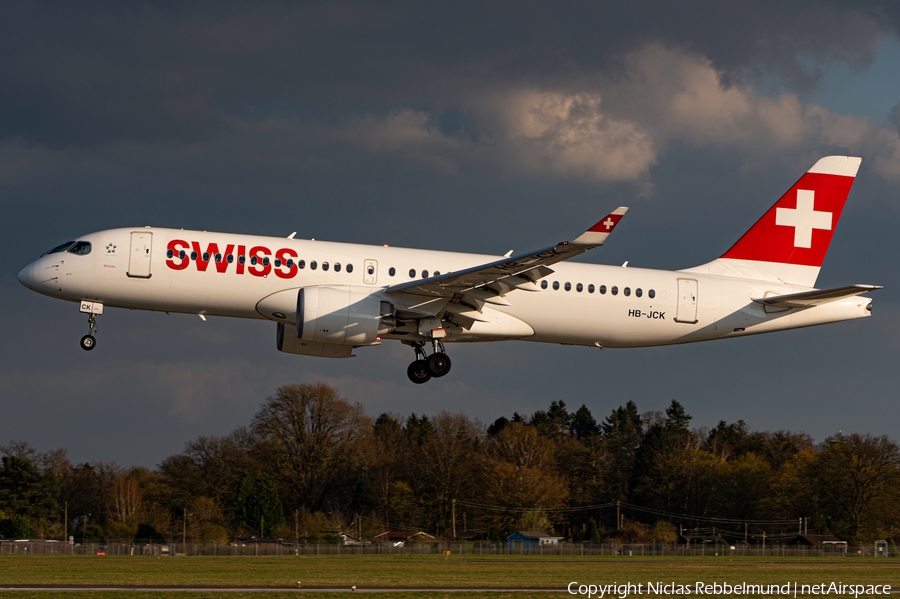 Swiss International Airlines Airbus A220-300 (HB-JCK) | Photo 674308