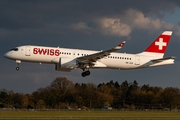 Swiss International Airlines Airbus A220-300 (HB-JCK) at  Hamburg - Fuhlsbuettel (Helmut Schmidt), Germany