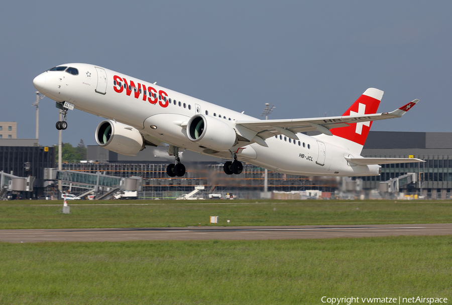 Swiss International Airlines Airbus A220-300 (HB-JCL) | Photo 423600