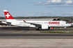 Swiss International Airlines Airbus A220-300 (HB-JCL) at  Madrid - Barajas, Spain