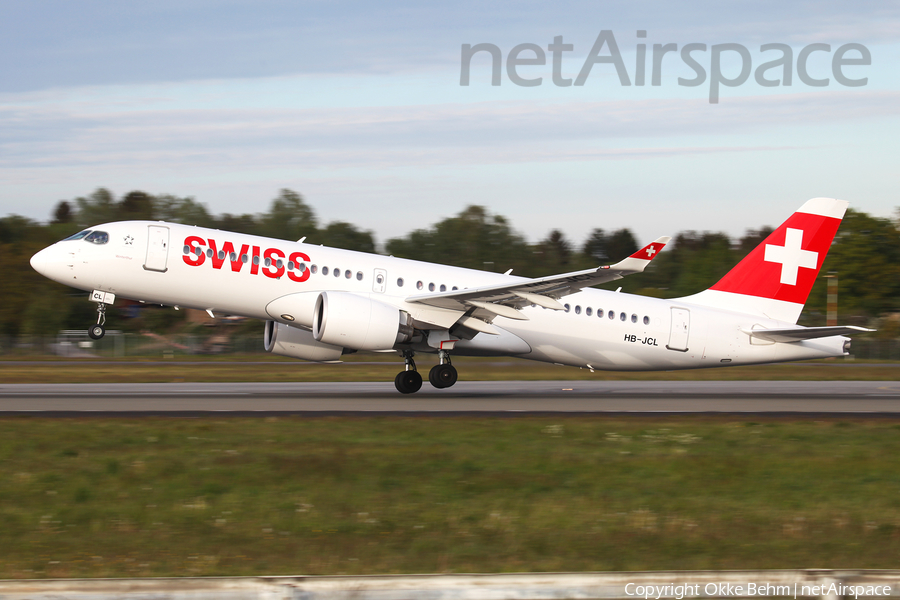 Swiss International Airlines Airbus A220-300 (HB-JCL) | Photo 324157