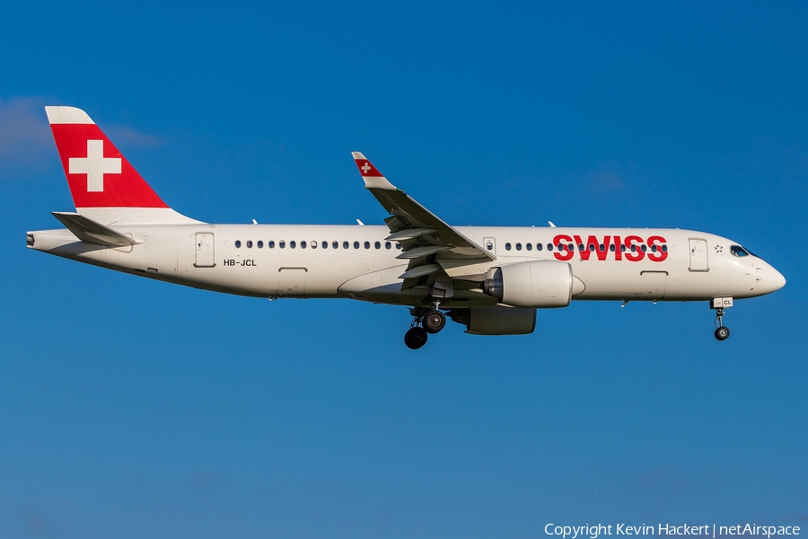 Swiss International Airlines Airbus A220-300 (HB-JCL) | Photo 333247